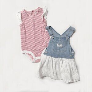 Osh Kosh B'Gosh Jean Dress & T-Shirt